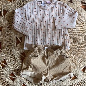 Zara outfit size 9-12M